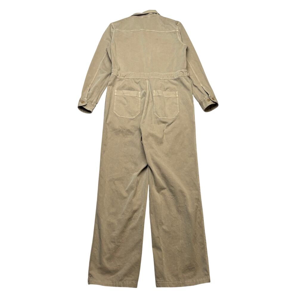 Outerknown Station Zip Up Jumpsuit Coveralls Womens 19x29.5x17 Utility - Picture 3 of 9